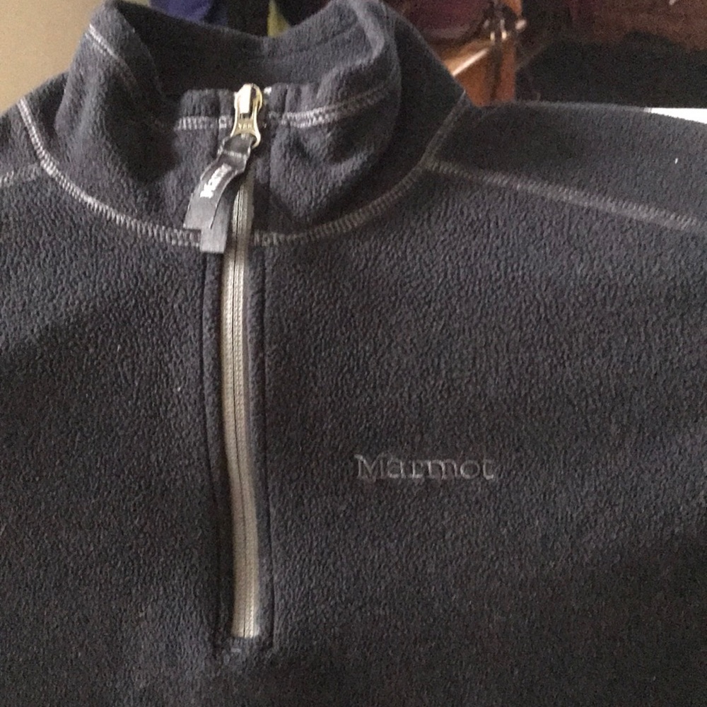 Boys Marmot 1/4 zip Fleece